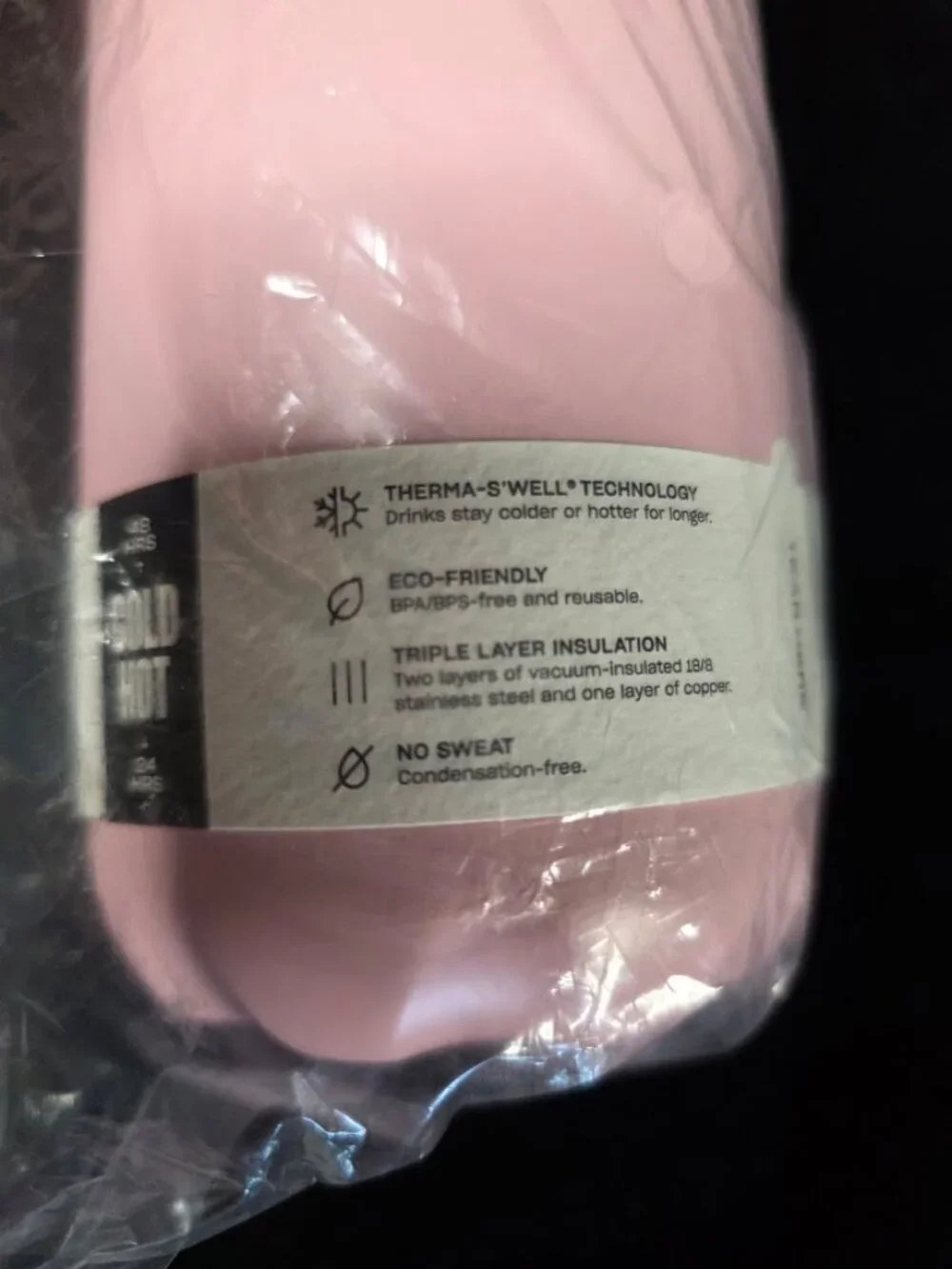New S'Well Original Bottle | 25oz in Pink